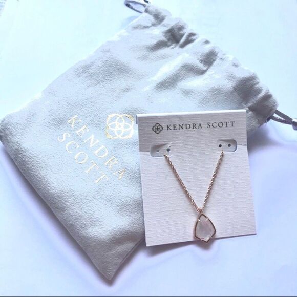 Kendra Scott Cory Rose Gold Necklace New With Tags & gift wrapped - Picture 4 of 5